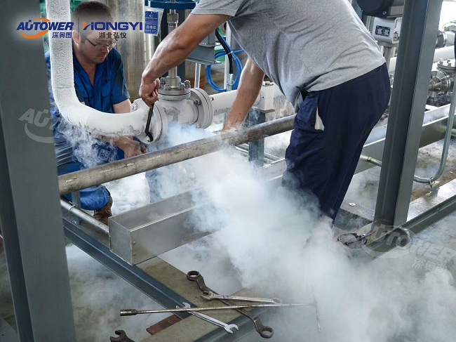 中石油中石化一级供应商星辉注册谈装卸车鹤管的使用方法